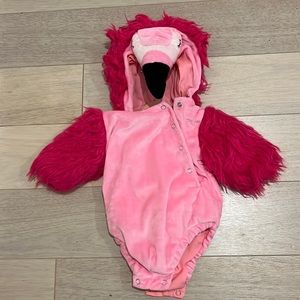 Infant Pottery Barn pink Flamingo Costume
